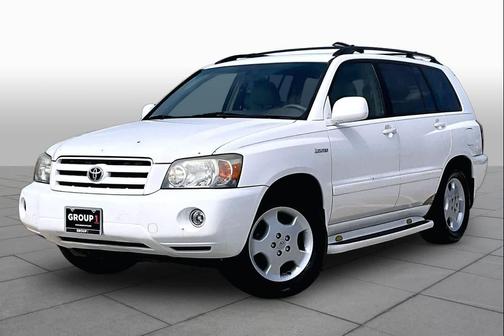 Super White 2004 Toyota Highlander Limited