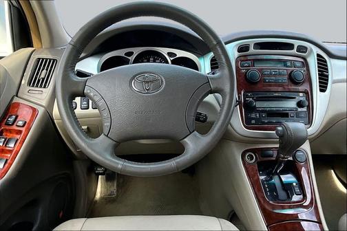 Super White 2004 Toyota Highlander Limited