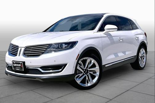 White Platinum Metallic Tri-Coat 2018 Lincoln MKX Reserve