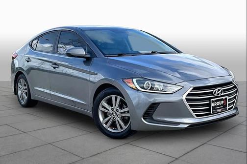 Machine Gray 2018 Hyundai ELANTRA SEL