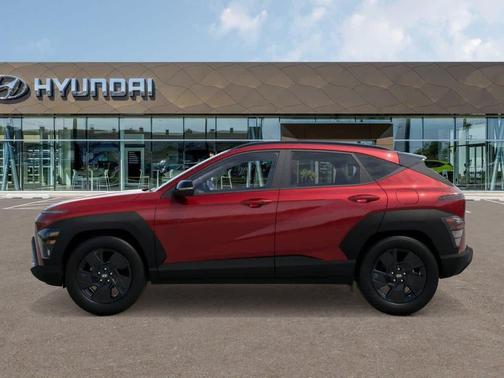 Ultimate Red Metallic 2026 Hyundai KONA SEL Sport