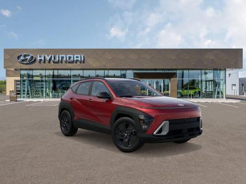 Ultimate Red Metallic 2026 Hyundai KONA SEL Sport