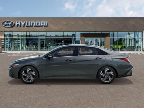 Amazon Gray 2025 Hyundai ELANTRA Limited