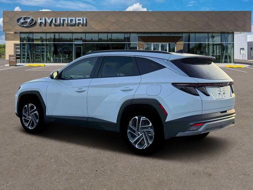 Creamy White Pearl 2026 Hyundai TUCSON Hybrid Limited