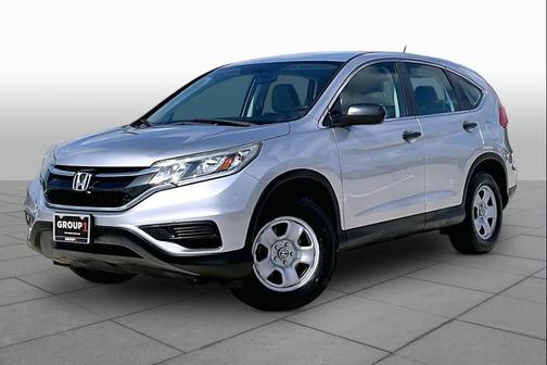 Alabaster Silver Metallic 2015 Honda CR-V LX