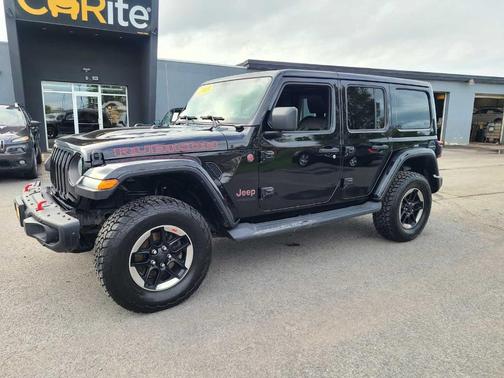 Black Clearcoat 2018 Jeep Wrangler Unlimited Rubicon