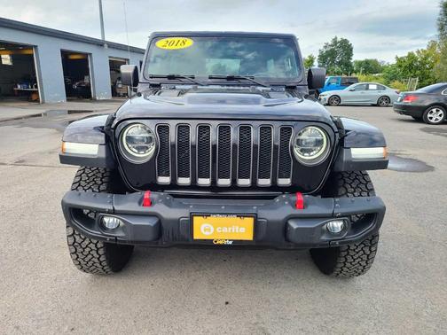 Black Clearcoat 2018 Jeep Wrangler Unlimited Rubicon