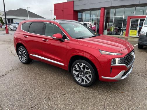 Calypso Red 2023 Hyundai SANTA FE Calligraphy