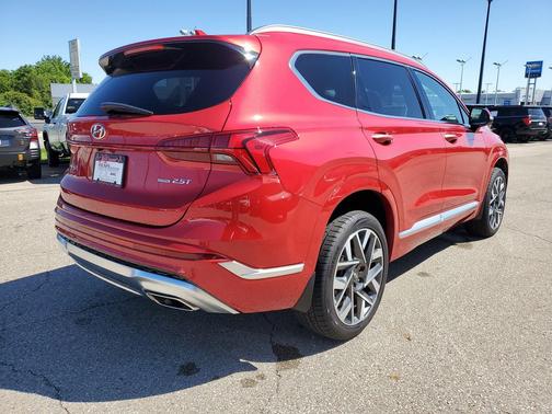 Calypso Red 2023 Hyundai SANTA FE Calligraphy