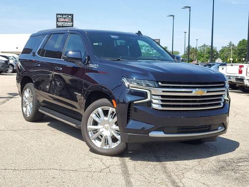 Midnight Blue Metallic 2022 Chevrolet Tahoe 4WD High Country