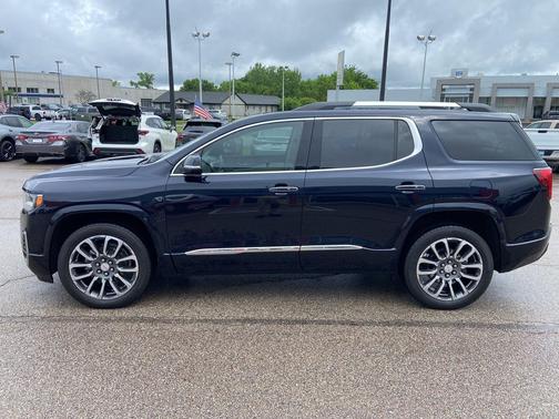 Midnight Blue Metallic 2021 GMC Acadia Denali