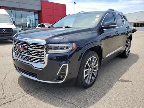 Midnight Blue Metallic 2021 GMC Acadia Denali