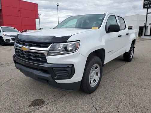 Summit White 2022 Chevrolet Colorado WT