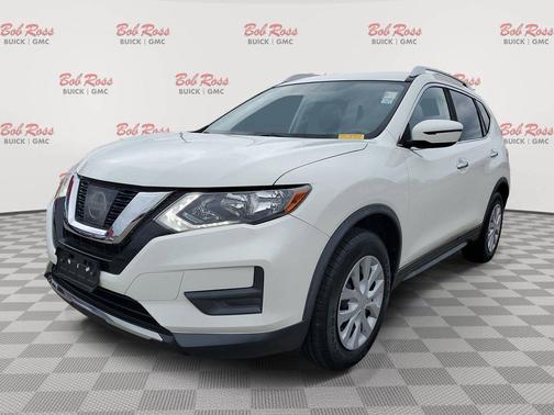 Glacier White 2017 Nissan Rogue S