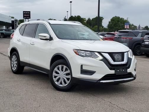 Glacier White 2017 Nissan Rogue S