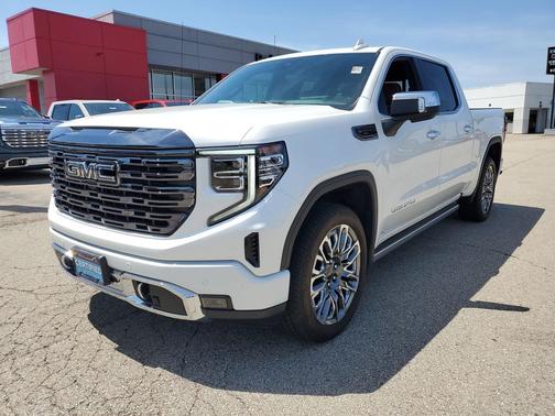 White Frost Tricoat 2024 GMC Sierra 1500 Denali Ultimate