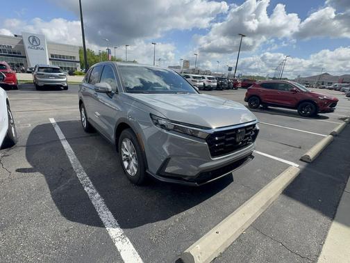 Gray 2023 Honda CR-V EX-L AWD