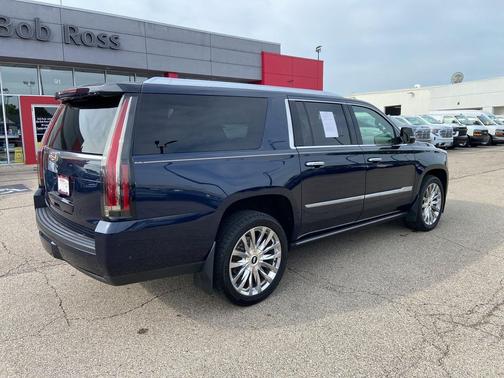 Dark Adriatic Blue Metallic 2020 Cadillac Escalade ESV Platinum