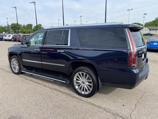 Dark Adriatic Blue Metallic 2020 Cadillac Escalade ESV Platinum