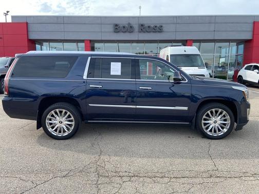 Dark Adriatic Blue Metallic 2020 Cadillac Escalade ESV Platinum