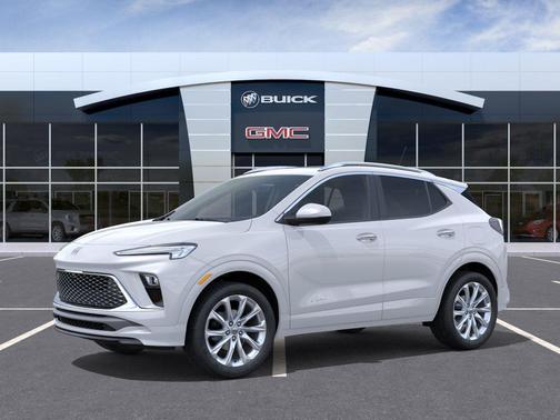White Frost Tricoat 2026 Buick Encore GX Avenir