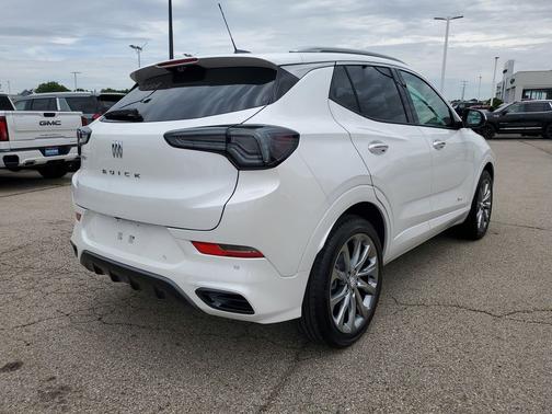 White Frost Tricoat 2026 Buick Encore GX Avenir