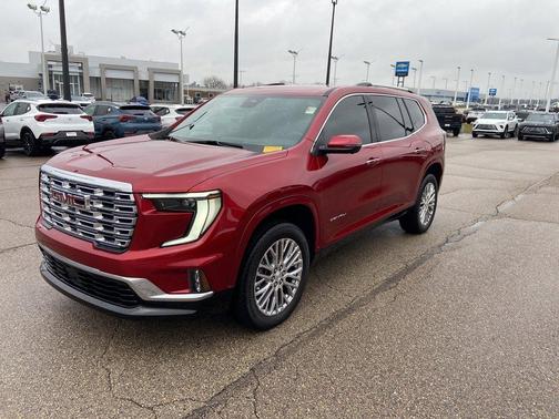 Volcanic Red Tintcoat 2024 GMC Acadia Denali