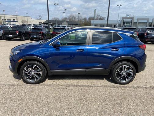Sapphire Metallic 2023 Buick Encore GX Select