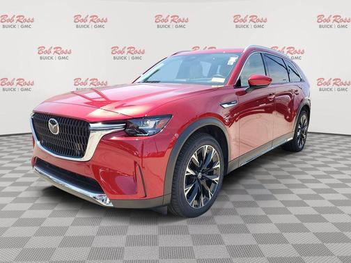 Soul Red Crystal Metallic 2024 Mazda CX-90 PHEV Premium