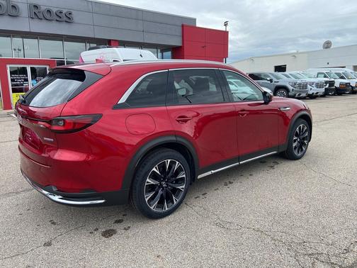 Soul Red Crystal Metallic 2024 Mazda CX-90 PHEV Premium
