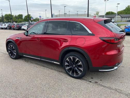 Soul Red Crystal Metallic 2024 Mazda CX-90 PHEV Premium