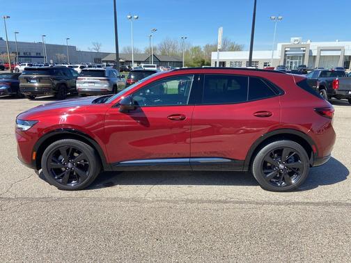 Cinnabar Metallic 2023 Buick Envision Essence AWD