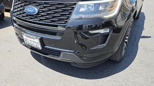 Shadow Black 2018 Ford Explorer Sport