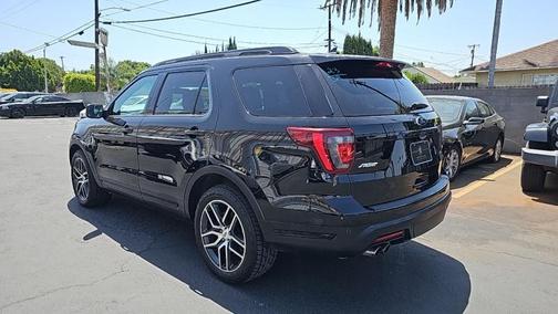 Shadow Black 2018 Ford Explorer Sport