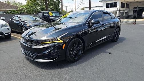 Black 2021 Kia K5 GT-Line