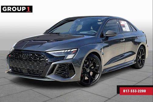 Daytona Gray Pearl Effect 2024 Audi RS 3 TFSI quattro S tronic Sedan