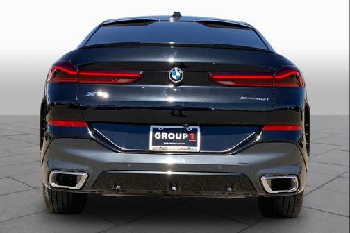 Black Sapphire Metallic 2024 BMW X6 xDrive40i