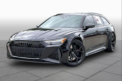 Mythos Black Metallic 2024 Audi RS 6 Avant 4.0T