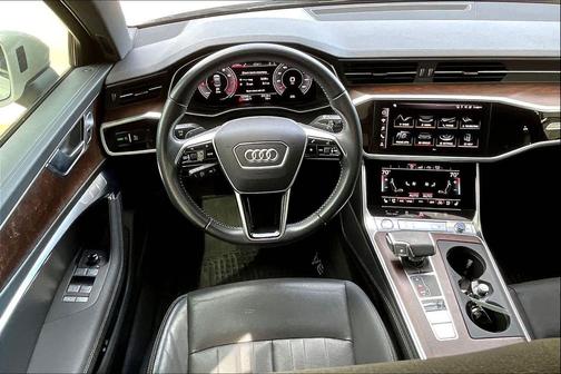 Glacier White Metallic 2020 Audi A6 45 Premium Plus