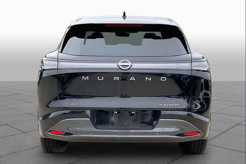 Super Black 2025 Nissan Murano Platinum