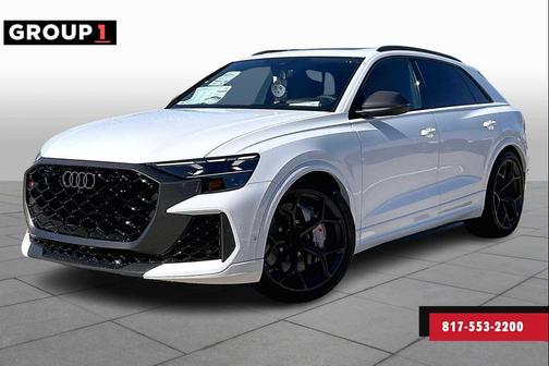 Glacier White m 2026 Audi RS Q8 4.0T SUV
