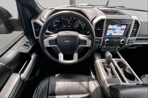 Shadow Black 2018 Ford F-150 Lariat