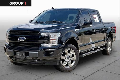 Shadow Black 2018 Ford F-150 Lariat