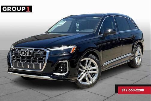 Mythos Black Metallic 2025 Audi Q7 55 Premium Plus SUV