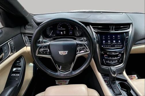 Crystal White Tricoat 2019 Cadillac CTS 3.6L Luxury