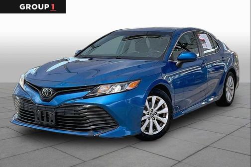 Blue Streak Metallic 2019 Toyota Camry LE