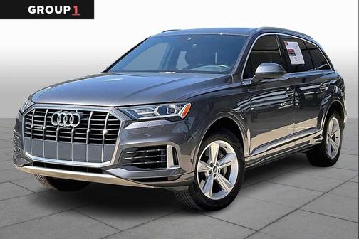 Samurai Gray Metallic 2021 Audi Q7 55 Premium