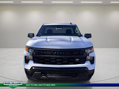 Summit White 2025 Chevrolet Silverado 1500 WT