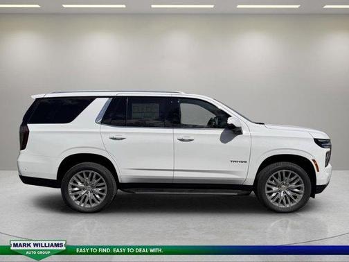 Summit White 2026 Chevrolet Tahoe LT