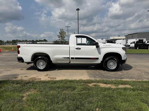 Summit White 2025 Chevrolet Silverado 1500 WT